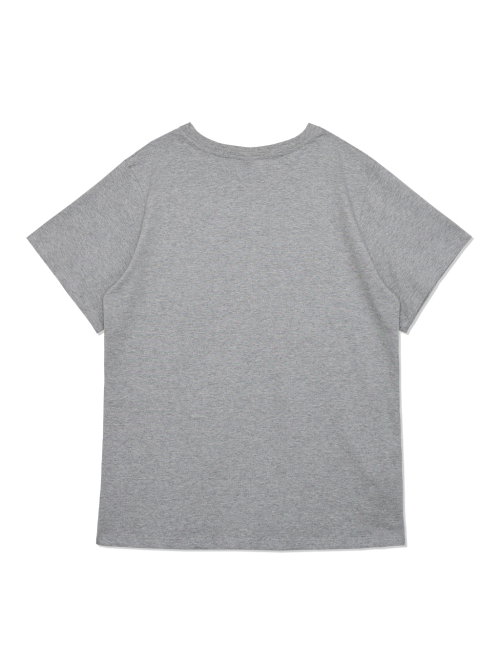 Hound Club Tee (Melange Grey)