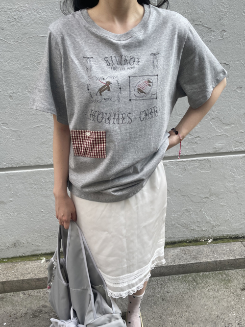 Hound Club Tee (Melange Grey)