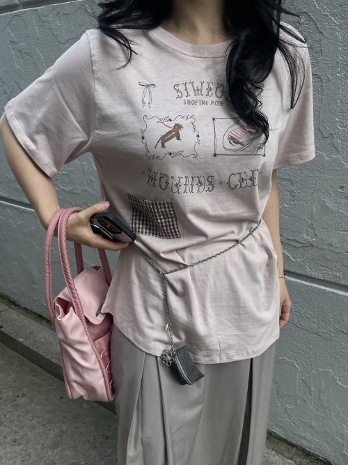 Hound Club Tee (Pink)