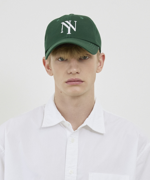 SIGNAUTRE LOGO BALL CAP_GREEN