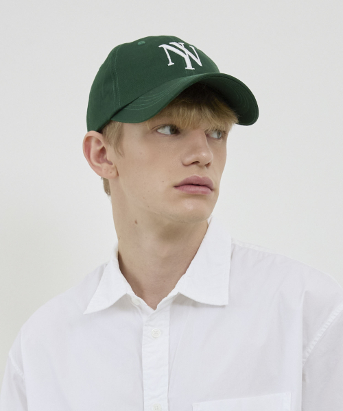 SIGNAUTRE LOGO BALL CAP_GREEN