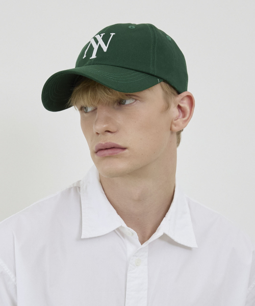 SIGNAUTRE LOGO BALL CAP_GREEN
