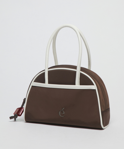 Mini bowling bag(Nylon brown)_OVBTX25101DKB