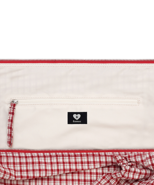 LASSIE BAG - CHECK RED