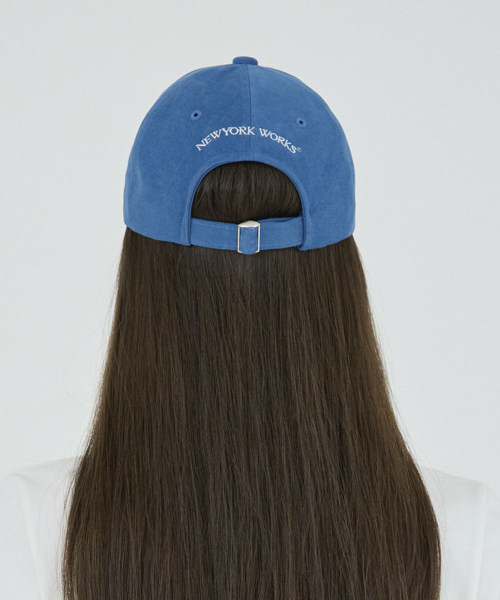 NYW LOGO BALL CAP_BLUE