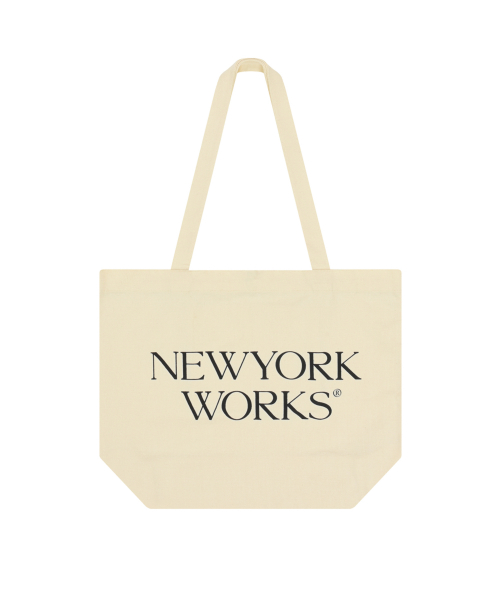 NEWYORKWORKS ECO BAG_IVORY