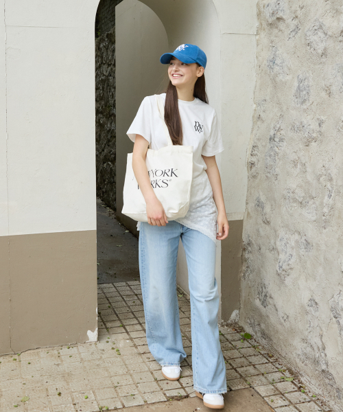 NEWYORKWORKS ECO BAG_IVORY