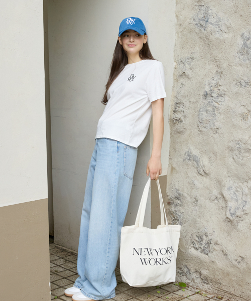 NEWYORKWORKS ECO BAG_IVORY