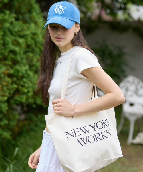 NEWYORKWORKS ECO BAG_IVORY