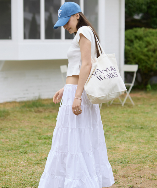NEWYORKWORKS ECO BAG_IVORY