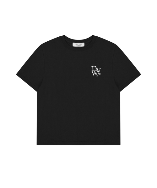 NYW REGULAR FIT CLASSIC T-SHIRT_BLACK