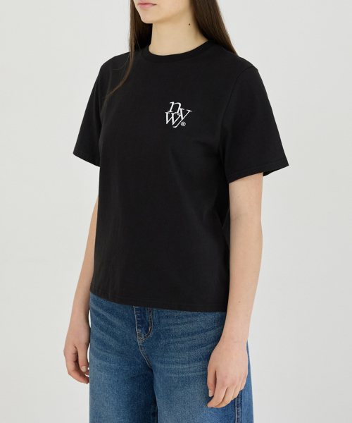 NYW REGULAR FIT CLASSIC T-SHIRT_BLACK