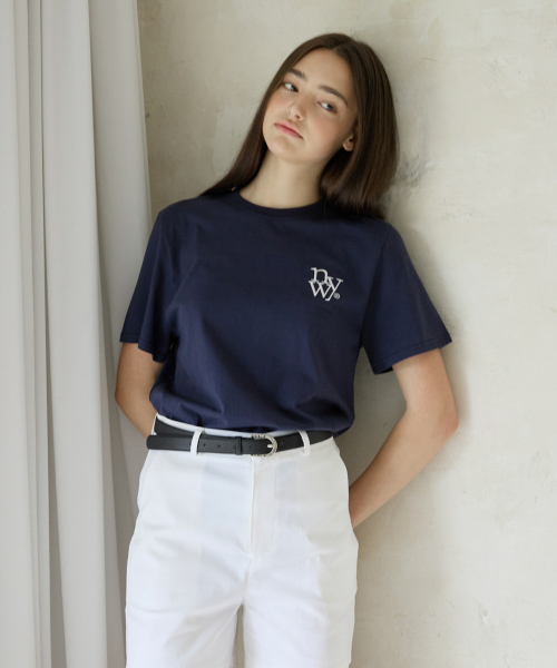 NYW REGULAR FIT CLASSIC T-SHIRT_NAVY