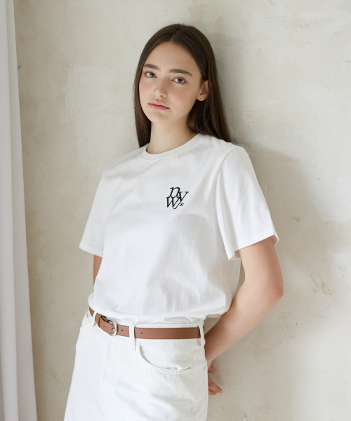 NYW REGULAR FIT CLASSIC T-SHIRT_WHITE