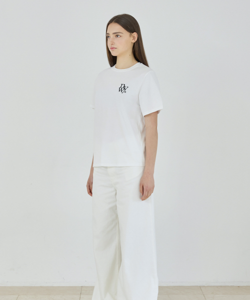 NYW REGULAR FIT CLASSIC T-SHIRT_WHITE
