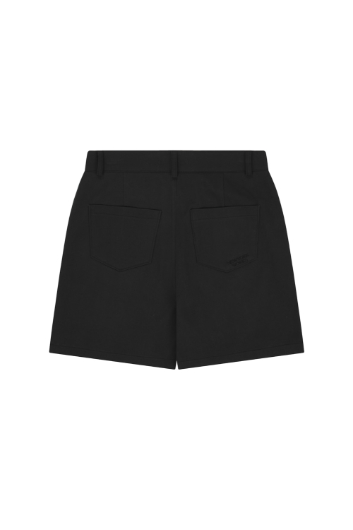 NEWYORKWORKS LOGO BASIC SHORTS_BLACK