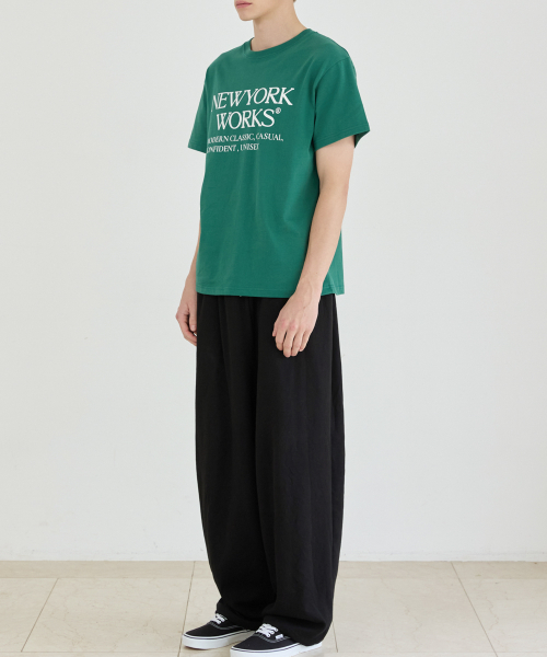 UNISEX BACK POINT JOGGER TRAINING PANTS_BLACK