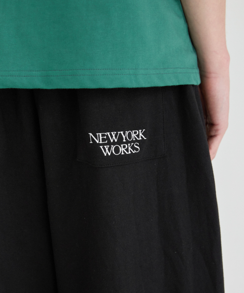 UNISEX BACK POINT JOGGER TRAINING PANTS_BLACK