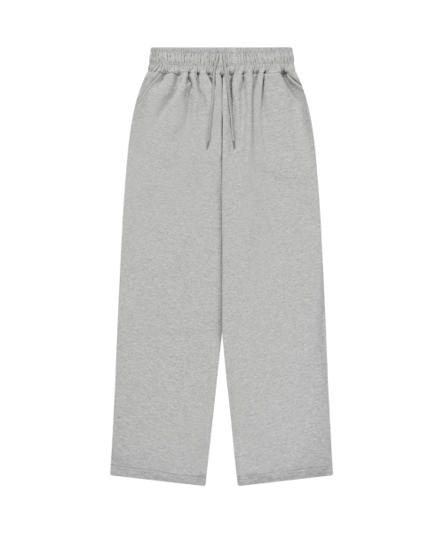 UNISEX BACK POINT JOGGER TRAINING PANTS_GRAY