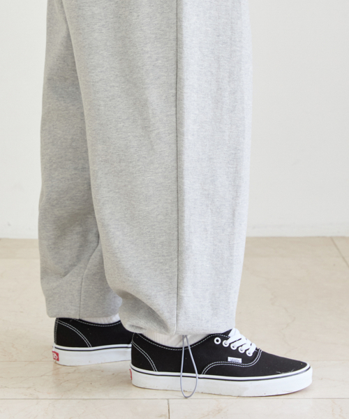 UNISEX BACK POINT JOGGER TRAINING PANTS_GRAY
