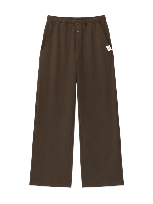G BUTTON FLY PANTS (CHOCO)
