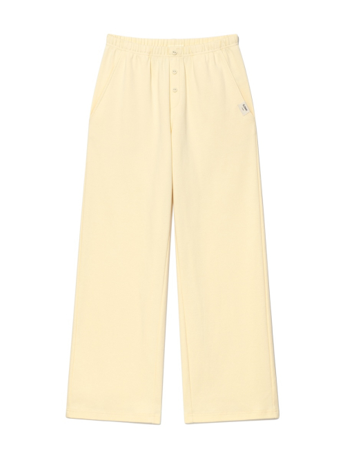 G BUTTON FLY PANTS (BUTTER)