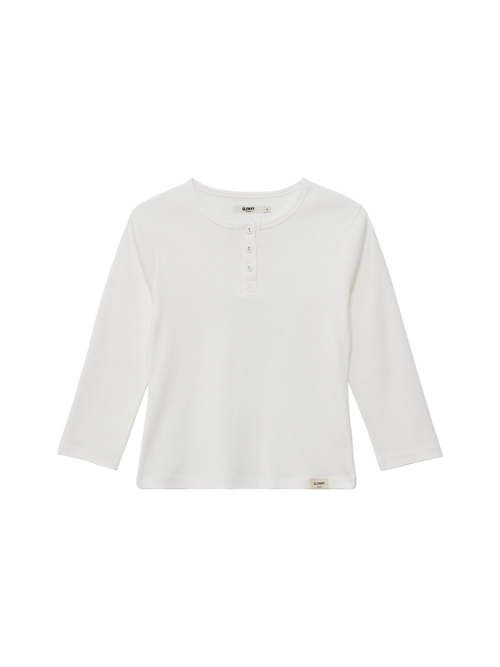 3/4 BUTTON FLY TEE_3 Colors
