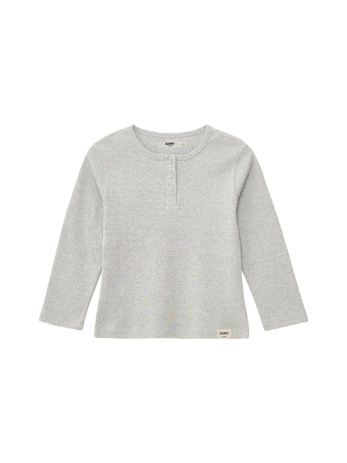 3/4 BUTTON FLY TEE_3 Colors