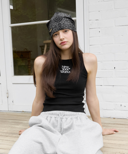 SUMMER PAISLEY BEANIE HAT_BLACK