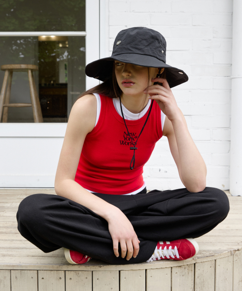 NEWYORKWORKS SAFARI BUCKET HAT_BLACK