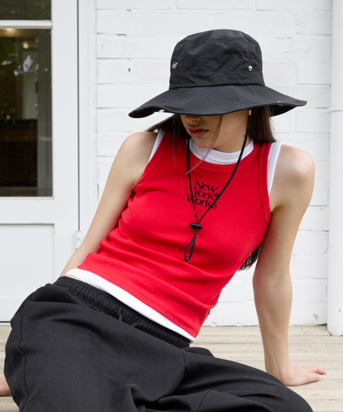 NEWYORKWORKS SAFARI BUCKET HAT_BLACK