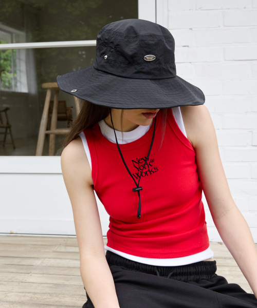 NEWYORKWORKS SAFARI BUCKET HAT_BLACK