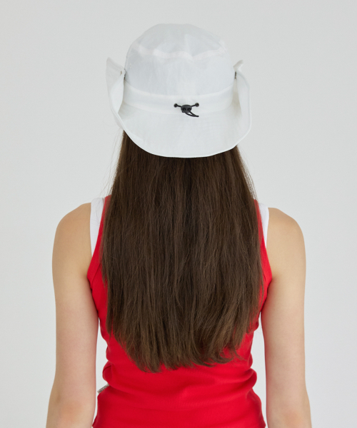 NEWYORKWORKS SAFARI BUCKET HAT_WHITE