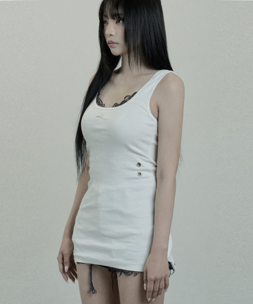 Eyelet Lace One-piece (Ivory)