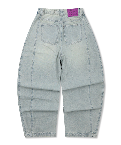 GP169 아웃플리츠 커브드 데님 팬츠 (INDIGO)