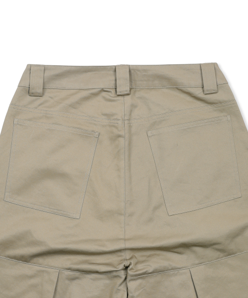 GP158 니컷 다트 팬츠 (BEIGE)
