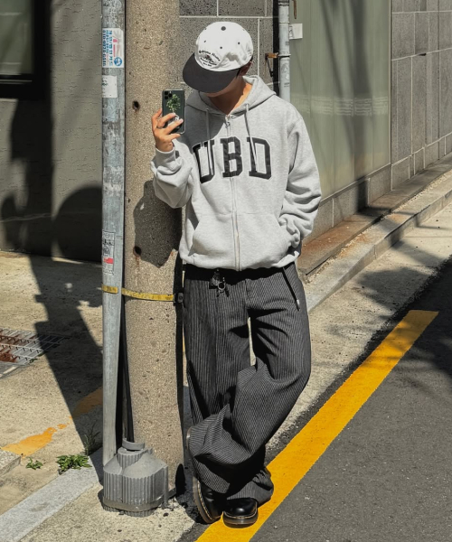 [컬러 추가] UBD 애슬레틱 스웻 후드 집업_5color