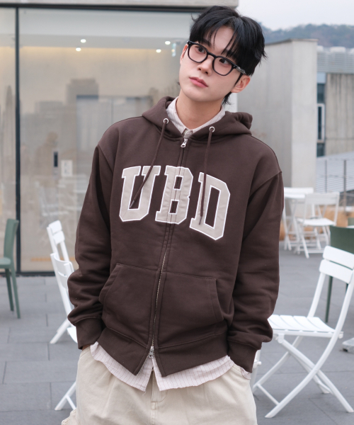 [컬러 추가] UBD 애슬레틱 스웻 후드 집업_5color