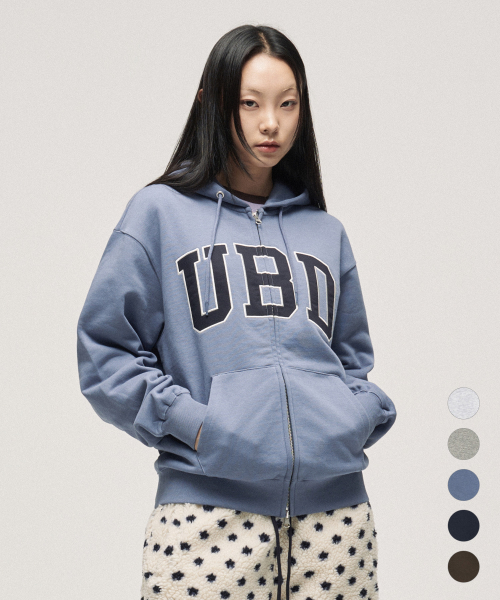 [컬러 추가] UBD 애슬레틱 스웻 후드 집업_5color