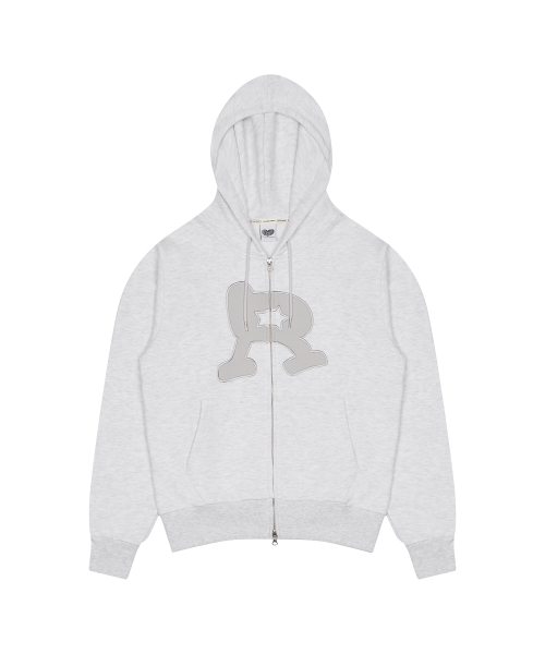 GT R HOOD ZIP UP(MELANGE)