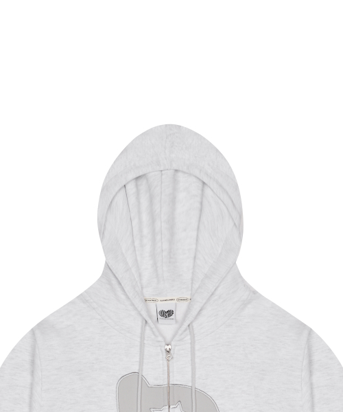 GT R HOOD ZIP UP(MELANGE)