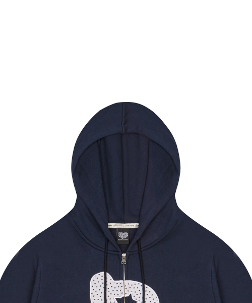 GT R HOOD ZIP UP(NAVY)