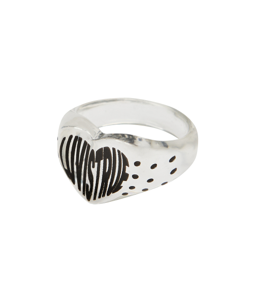GT HEART DOT RING(CLEAR)