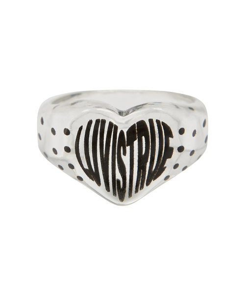 GT HEART DOT RING(CLEAR)