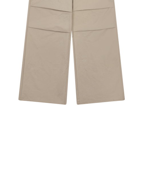 GT LAYERED BELT PANTS(BEIGE)
