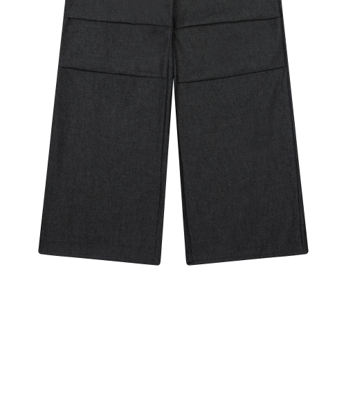 GT LAYERED BELT PANTS(BLACK)