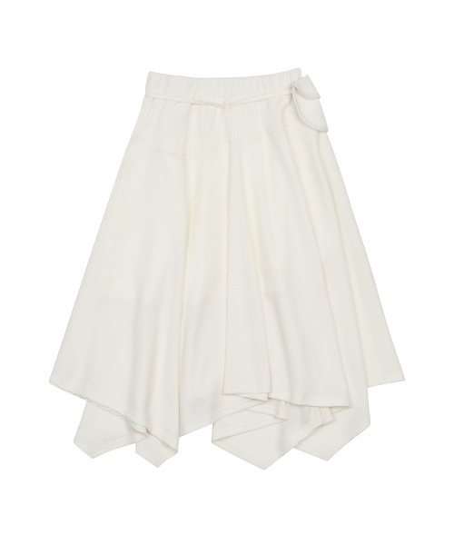 GT POCKET MIDI SKIRT(IVORY)