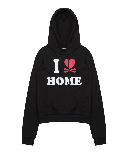 GT I LOVE HOME HOOD TEE(BLACK)