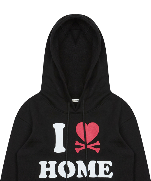 GT I LOVE HOME HOOD TEE(BLACK)