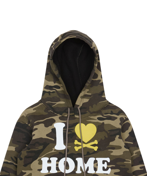 GT I LOVE HOME HOOD TEE(CAMO)